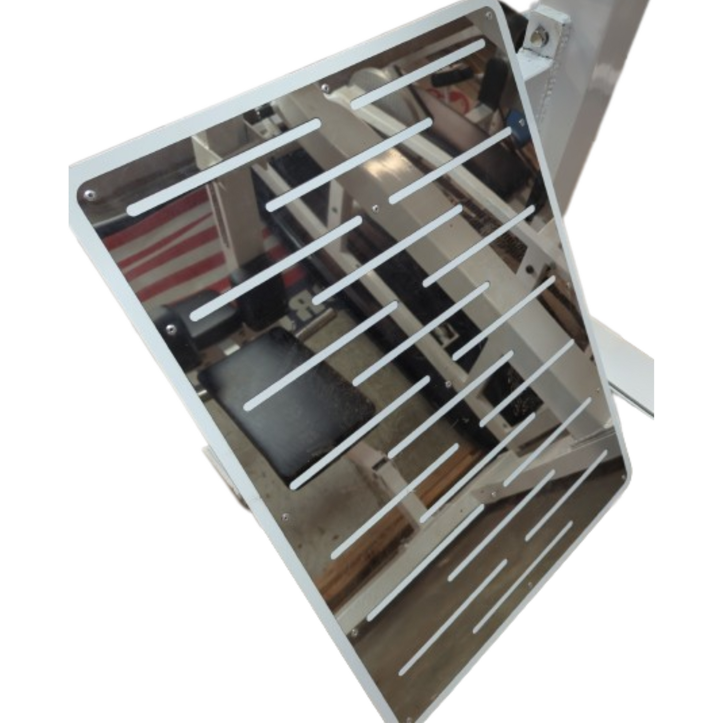 Pendulum Squat - Stainless Foot Plate and Adjustable Counter Balance